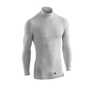 OMP TECNICA EVO Unterwäsche Shirt - Silberweiss