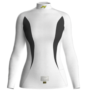 P1 X‑Flow Woman Slim Fit Top – White/Grey