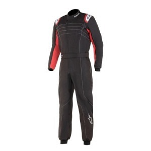 Tuta kart Alpinestars KMX-9 v2 - Nero/Rosso/Bianco