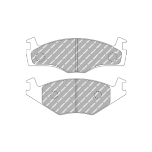 Ferodo Racing FCP392 Pastiglie freno da corsa