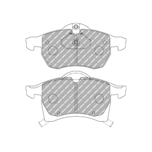 Ferodo Racing FCP1295 Rennbremsbeläge