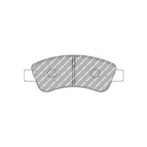 Ferodo Racing FCP1399 Plaquettes de frein de course