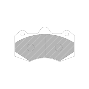 Ferodo Racing FRP3084 Rennbremsbeläge