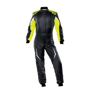 OMP Suit TECNICA EVO - Black-Fluo Yellow