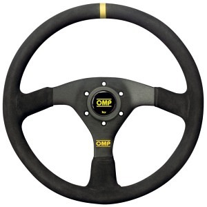 OMP Velocità 350 Volante Motorsport in Pelle Scamosciata