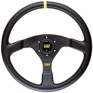 OMP Velocità 350 Volante Motorsport in Pelle Liscia