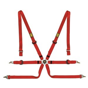 OMP FIA ONE 2 (Pull Up) Belt – Cintura a 6 Punti Omologata FIA 8853-2016