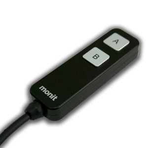 MONIT - AC010 - Telecomando manuale a 2 pulsanti