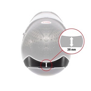 Spoiler Bell HP7/RS7/HP5/GT5/KC7 – Accessorio aerodinamico originale per caschi Bell