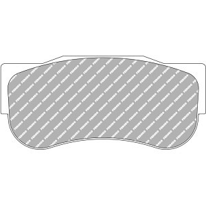 Ferodo Racing FRP3155 Plaquettes de frein de course