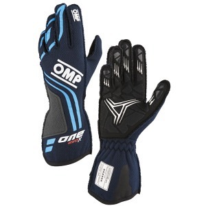 Guanti OMP One Evo X - Blu Scuro/Ciano