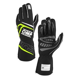 OMP Guanti FIRST – Nero / Giallo fluo