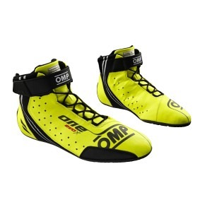 OMP Scarpe da pilota ONE EVO X – Giallo fluo