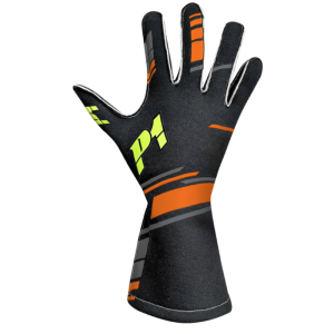 P1 Guanti SPEED – Nero / Arancione
