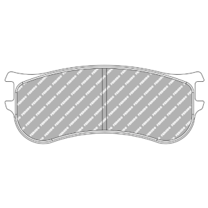 Ferodo Racing FRP3163 Rennbremsbeläge