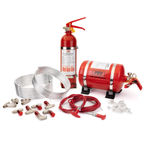 FEV Fire Suppression – FIA Fire Extinguisher Rally Package Kit Mechanical