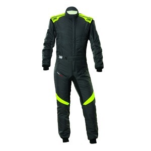 OMP Motorsport Overall FIRST-EVO - Anthrazit-Fluo Gelb