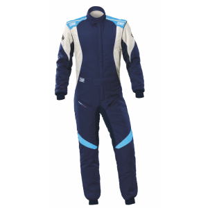 OMP - Motorsport Overall FIRST-EVO - Navy Blau-Cyan