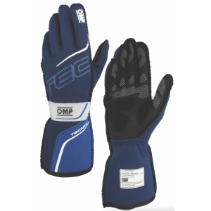Guanti OMP Tecnica - Blu Navy/Blu Reale