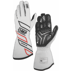 OMP Racing Gloves ONE-S - White