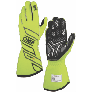 OMP Racing Gloves ONE-S - Fluo Yellow