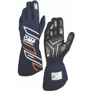 Guanto OMP One-S - Blu Navy/Arancione Fluo