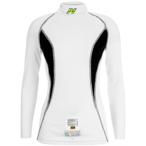 P1 ELITE LADY SLIM FIT Underwear Top - White-Black