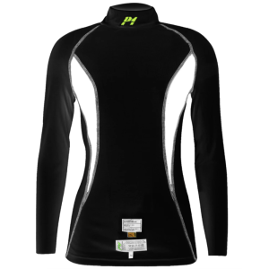 P1 ELITE LADY SLIM FIT Unterwäsche Top - Schwarz-Weiss
