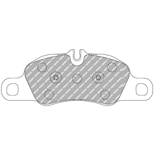 Ferodo Racing FCP4805 Rennbremsbeläge