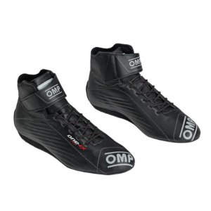 OMP Chaussures de pilote ONE EVO FX leather – Noir