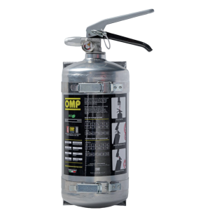 OMP Estintore FIA 2,4 lt con Staffe di Fissaggio