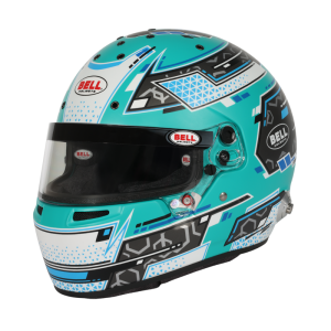 BELL RS7 Pro Stamina Aquamarine/Anthracite – FIA 8859‑2015 