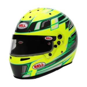 BELL KC7-CMR Pro Champion Casco karting - Giallo