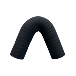 RACETECH - SILICONE HOSE - 135° - BLACK WRAPPED - CLASSIC STYLE