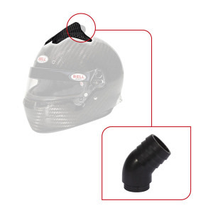 Forced Air 8 Hole Top 45° V05 Kit per caschi Bell carbon