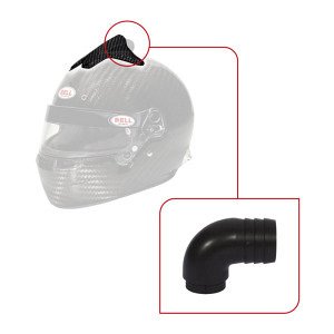 Forced Air 8 Hole Top 90° V05 Kit per caschi Bell carbon